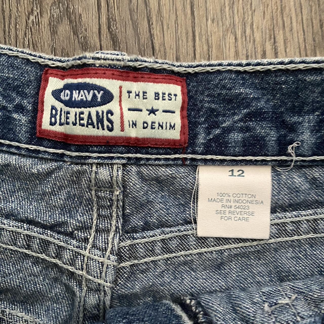 old navy baggy blue jeans ☆ in great condition,... - Depop