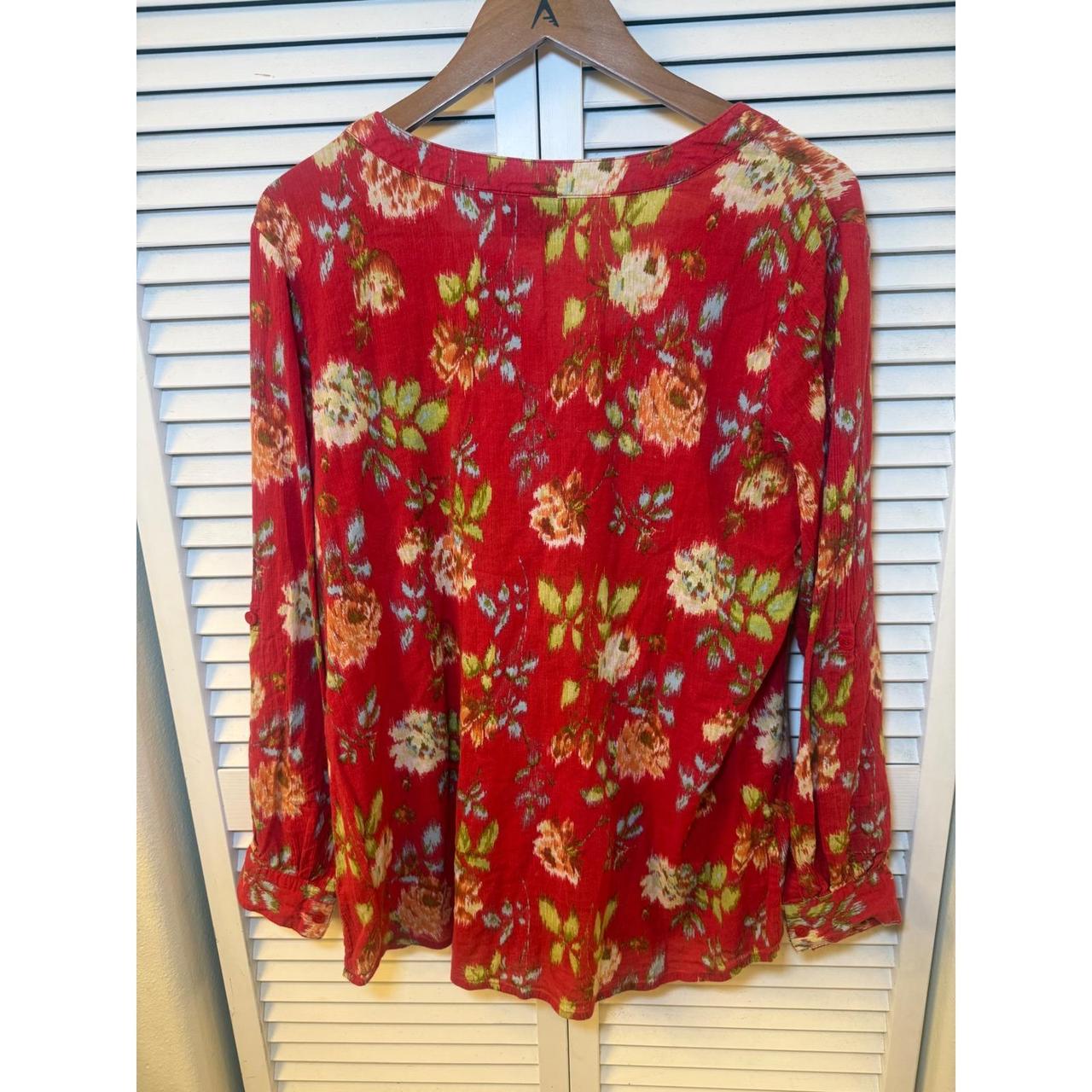 Pendleton Women's Blouse - Red/Multi - L – Pendle… - image 5