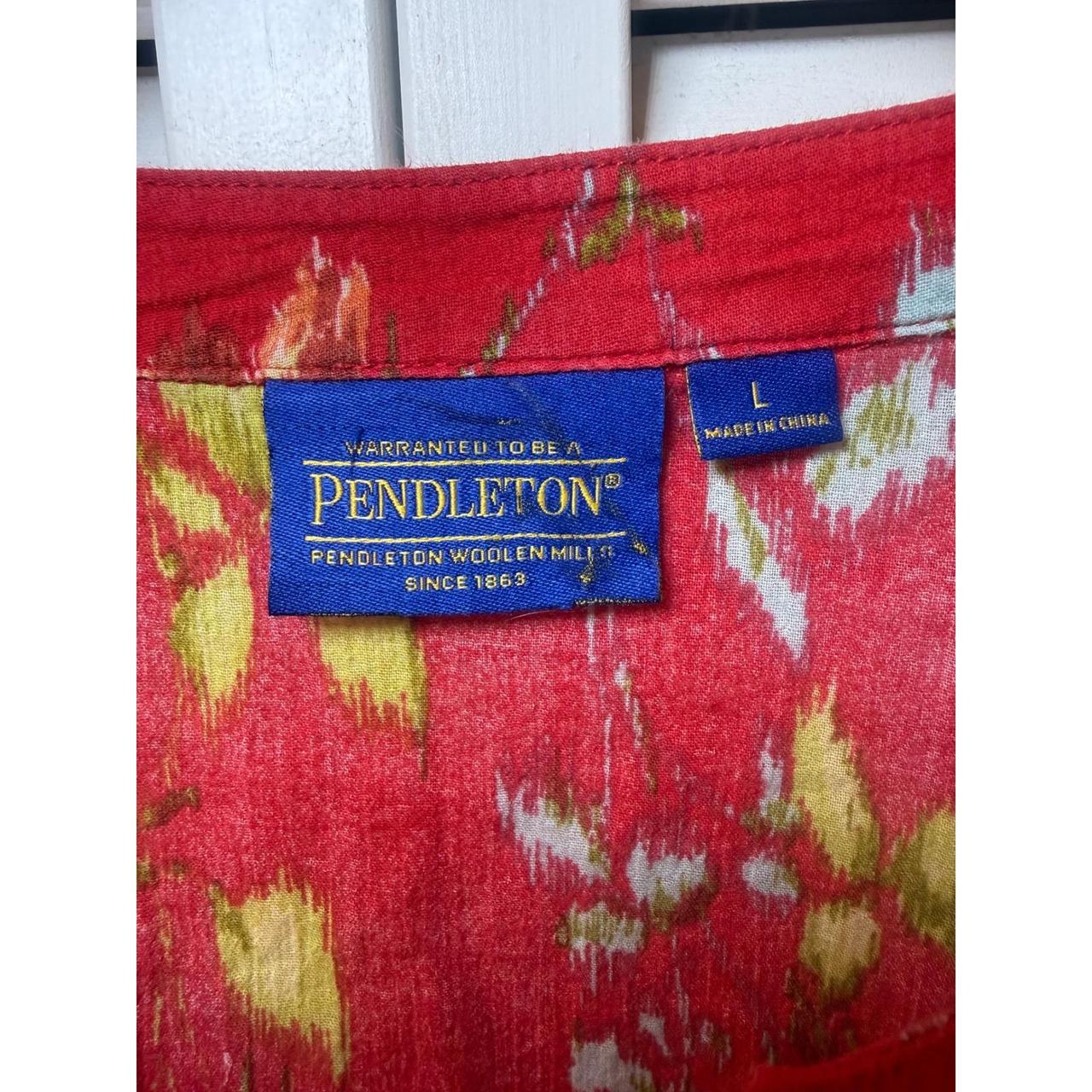 Pendleton Women's Blouse - Red/Multi - L – Pendle… - image 3