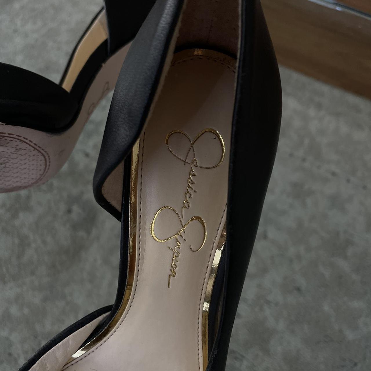 Jessica Simpson Black Pumps. They were laying in my... - Depop