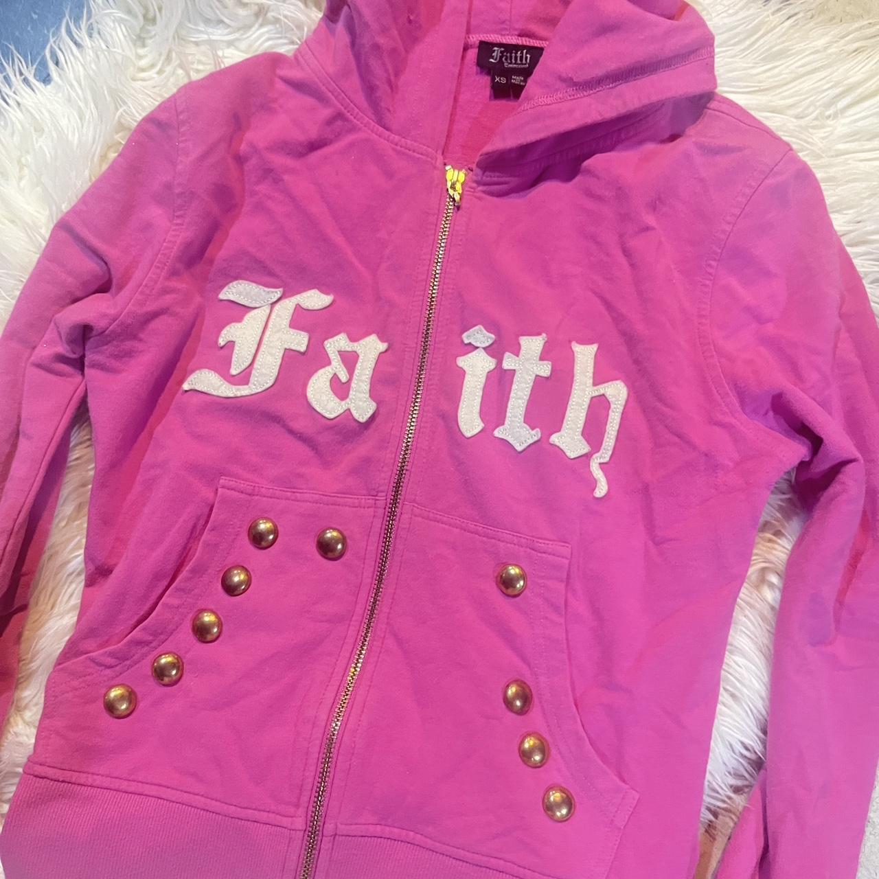 Faith Connexion Women's Pink Hoodie