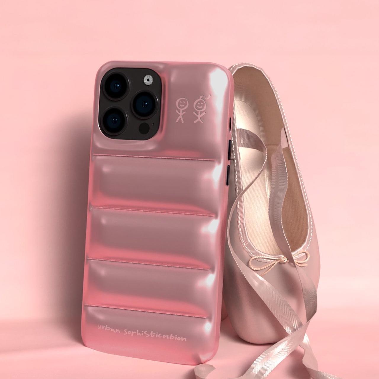 URBAN SOPHISTICATION iPhoneケース THE Puffer Ballerina The Puffer Case® - Ballerina | Urban Sophistication