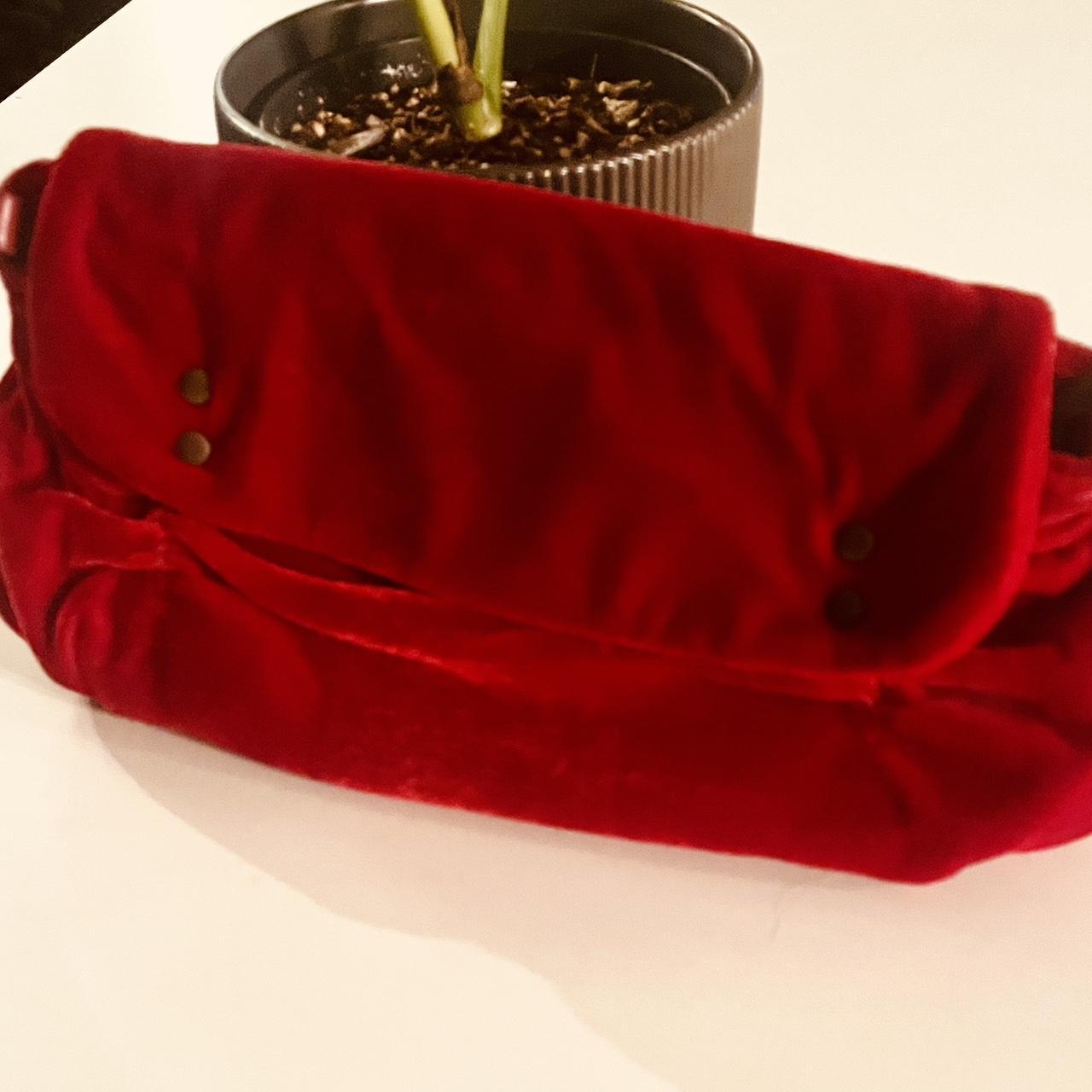 Olga berg red on sale clutch