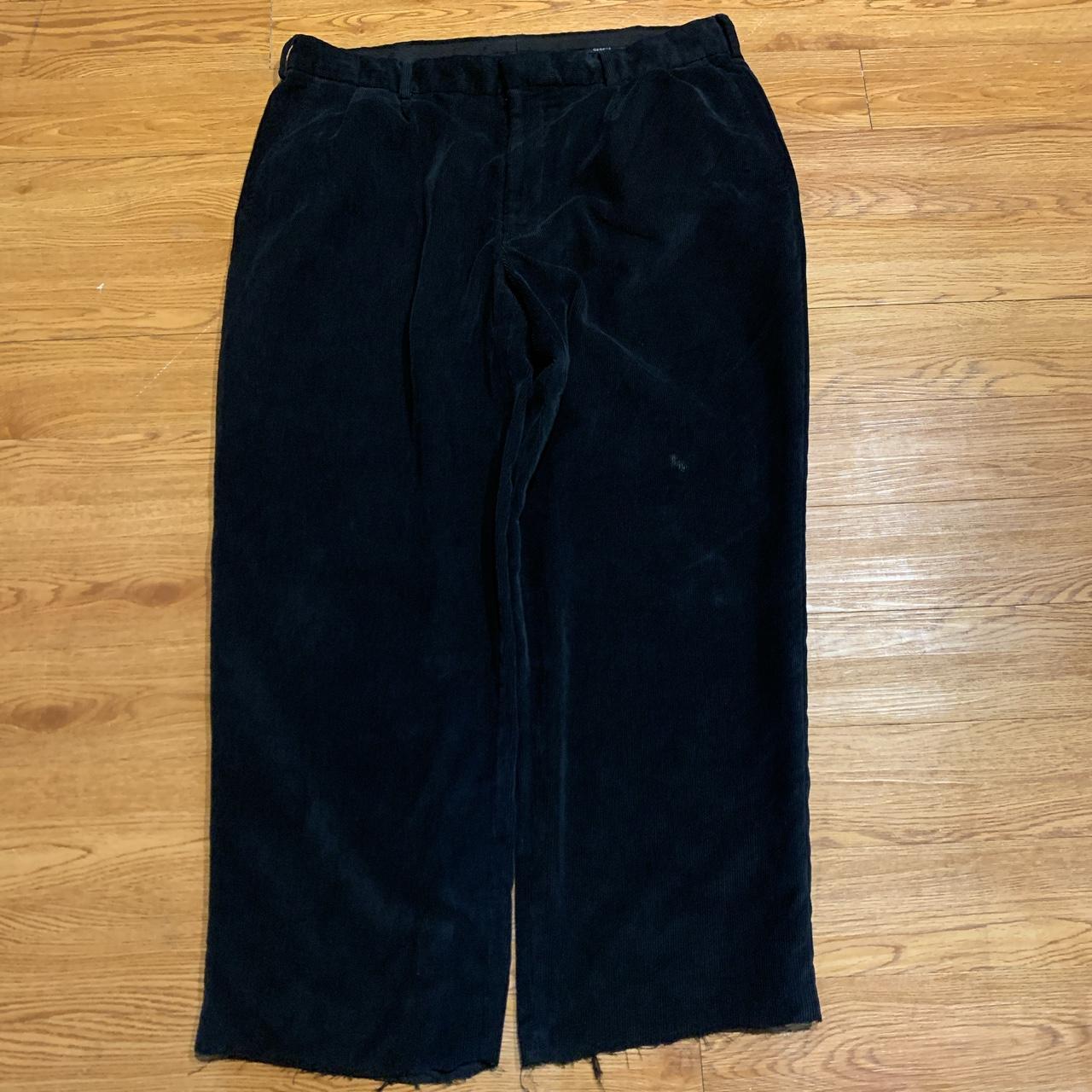 Men's Black Trousers Depop