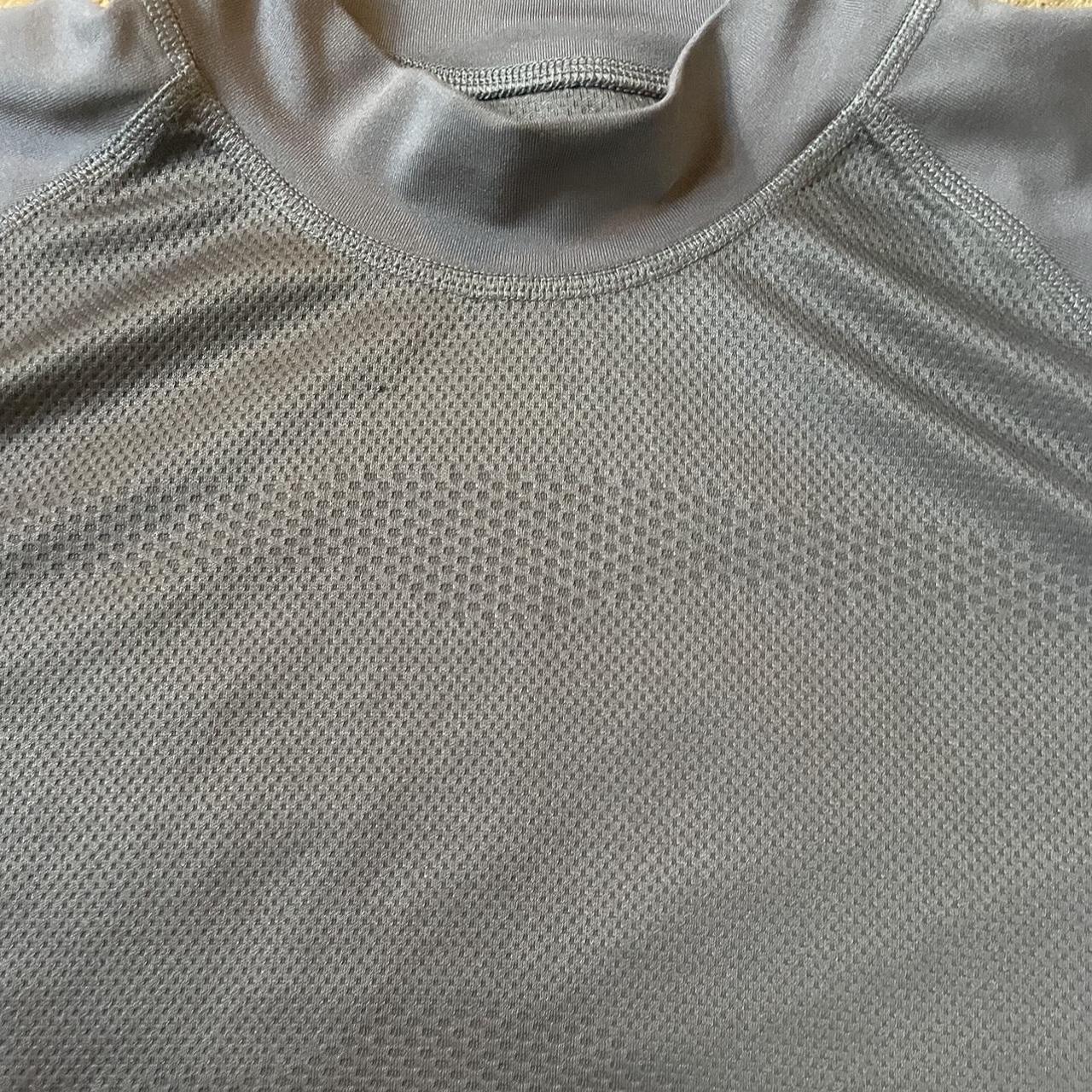 Men’s Puma golf dark grey mock neck t shirt Size XL Depop