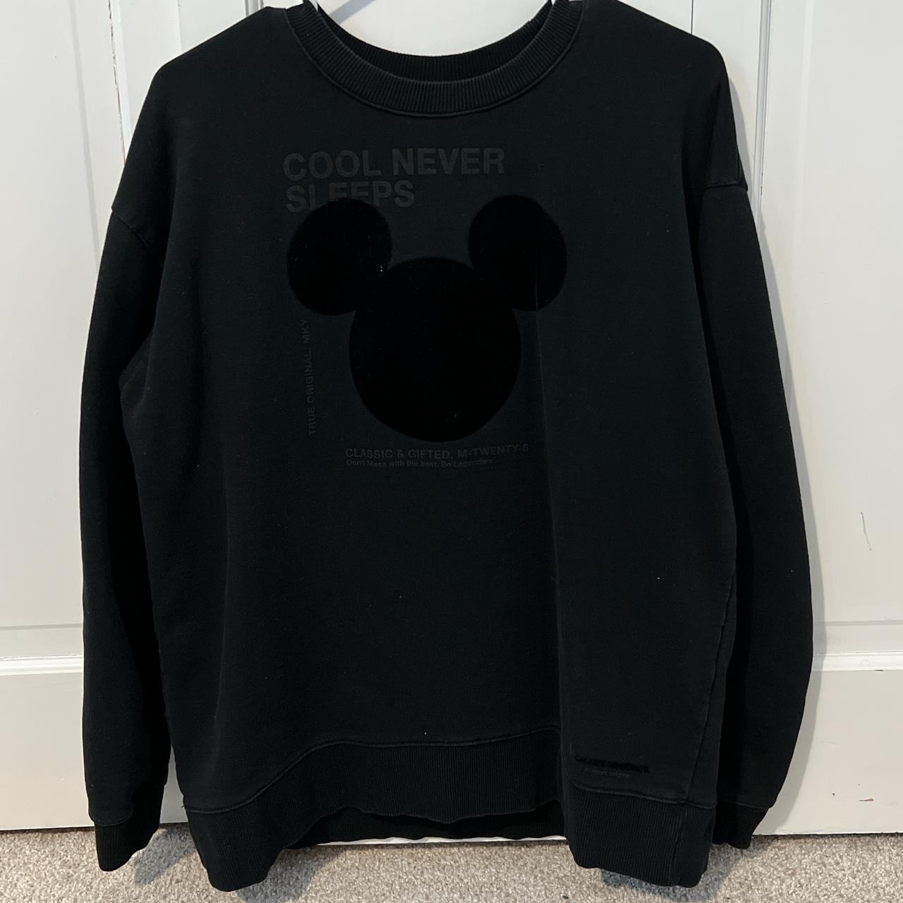 Mickey mouse clearance sweatshirt zara