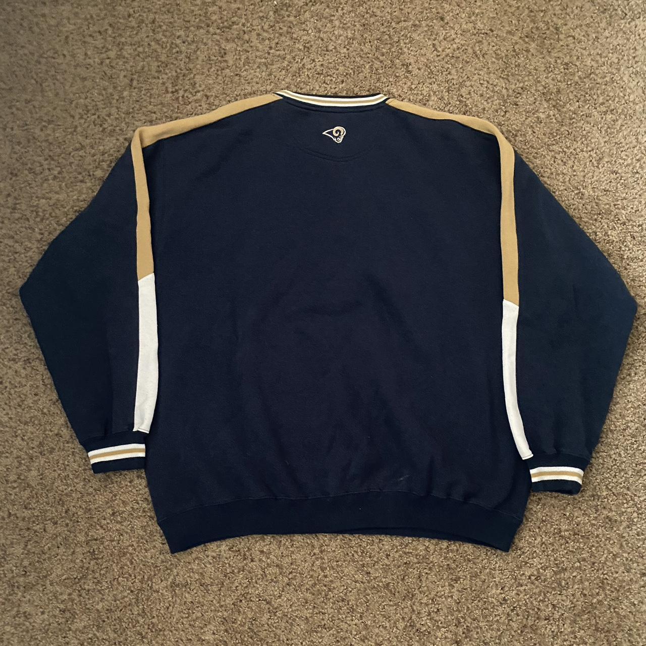 La Rams team colors crewneck sweater. Size medium - Depop