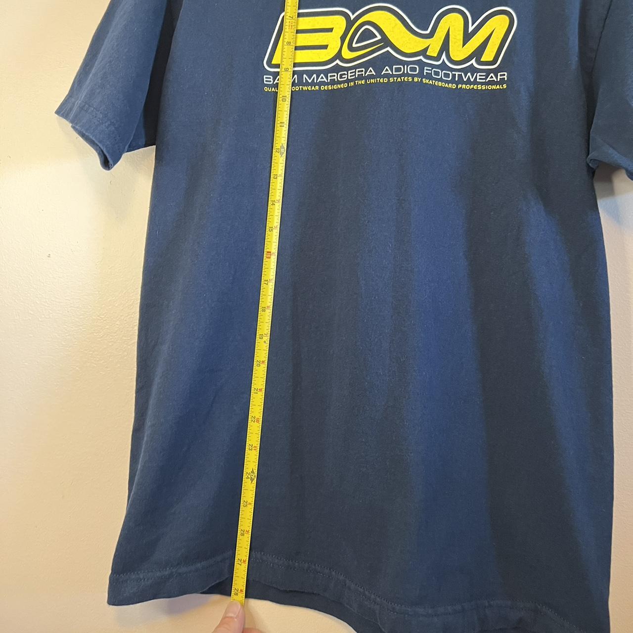 BAM Men's Navy and Yellow T-shirt (5)