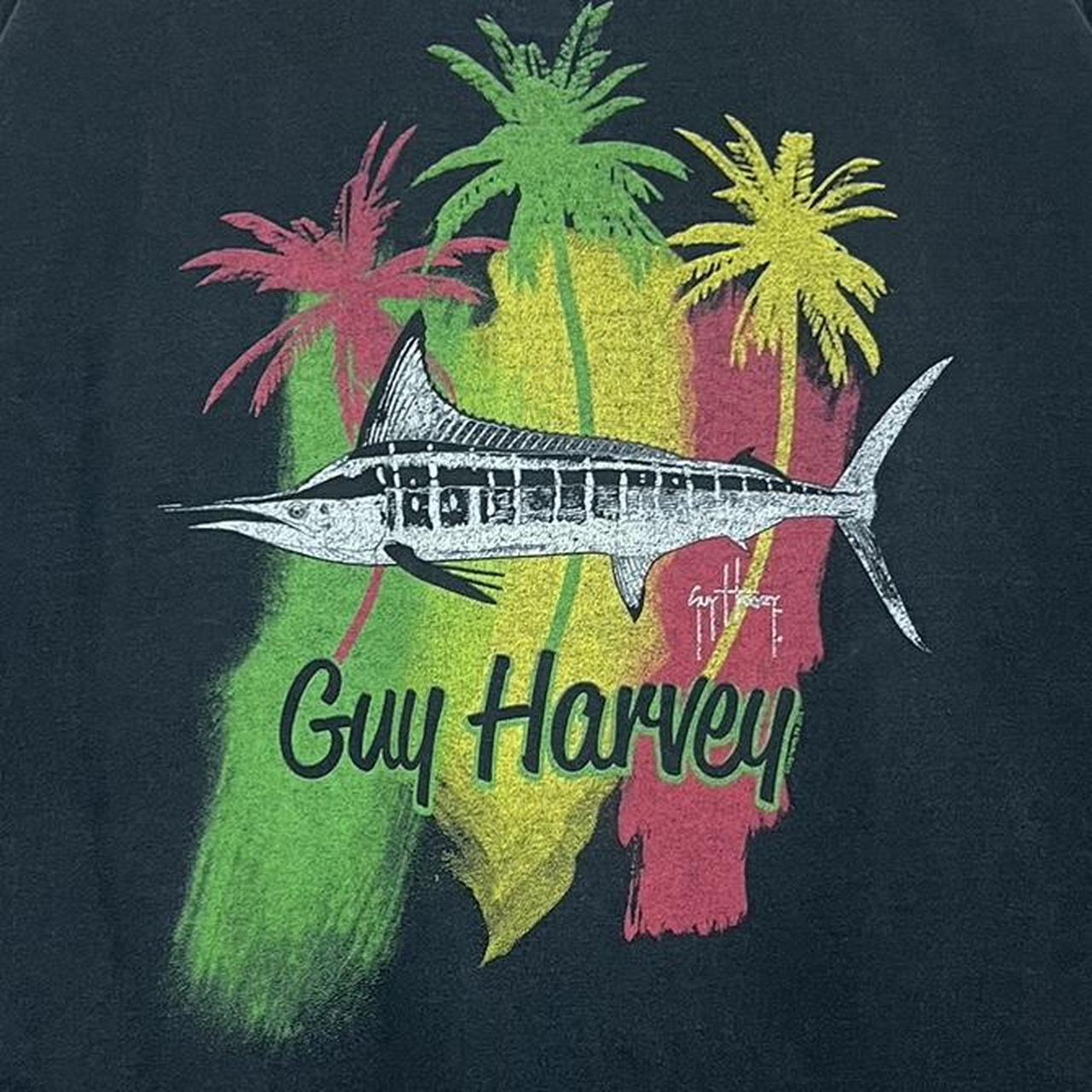 Vintage Guy Harvey Fish shirt Size - Depop