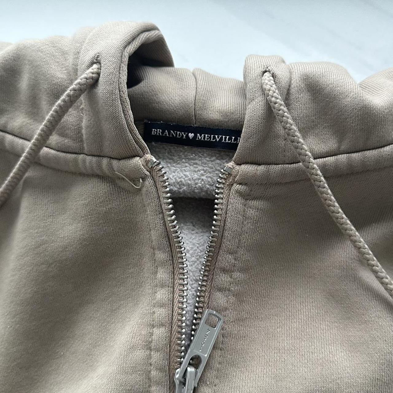 Brandy Melville Zip Up - Depop