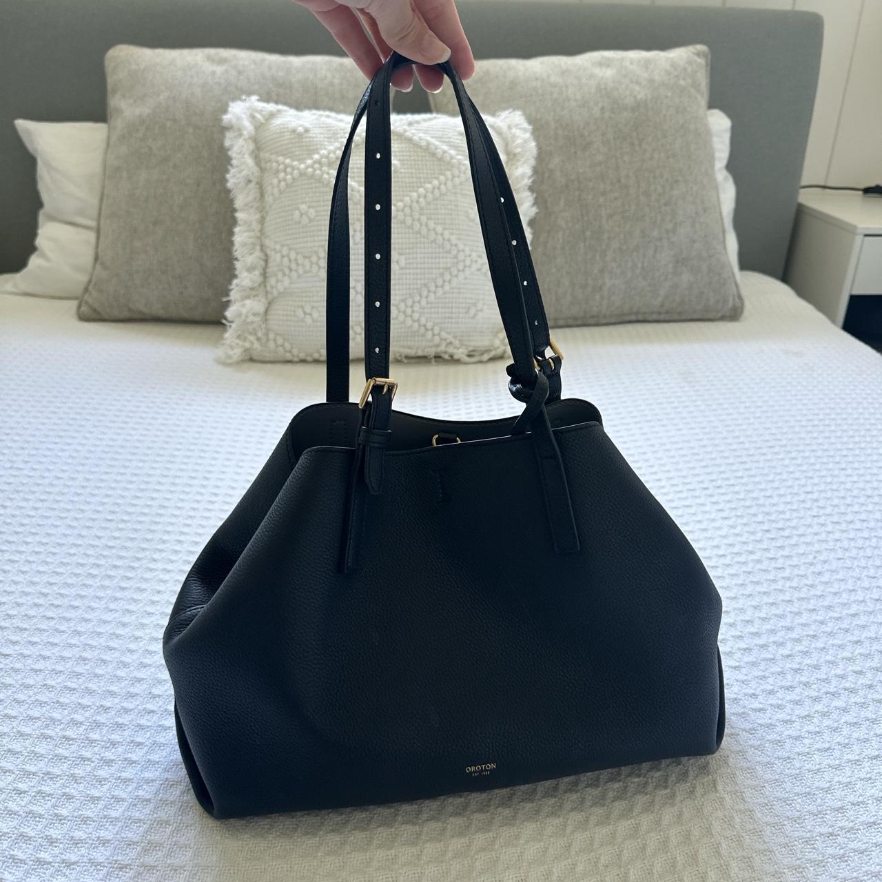 Oroton Margot mini Day Bag in black