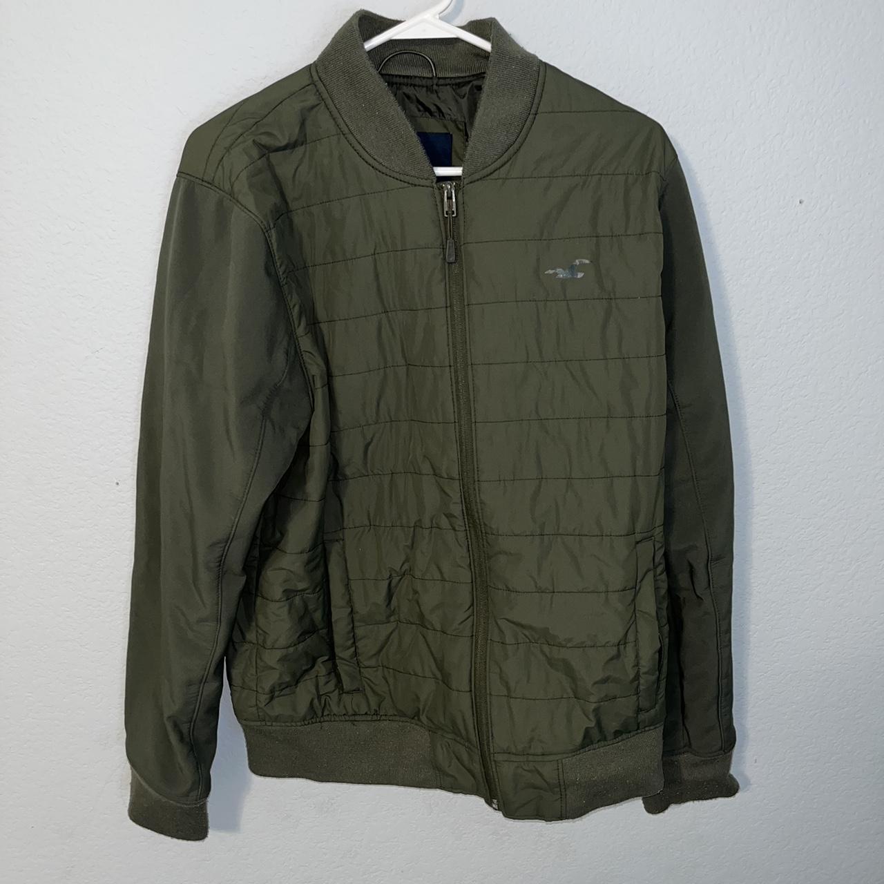 Hollister Co. Men's Green Jacket | Depop