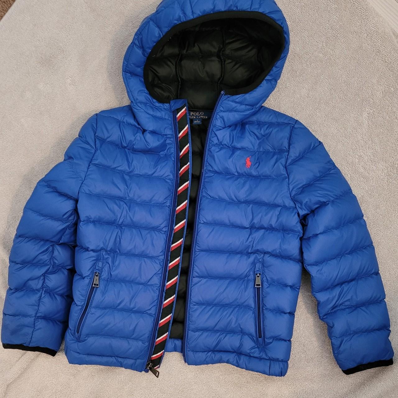 Polo Ralph Lauren Blue Coat | Depop