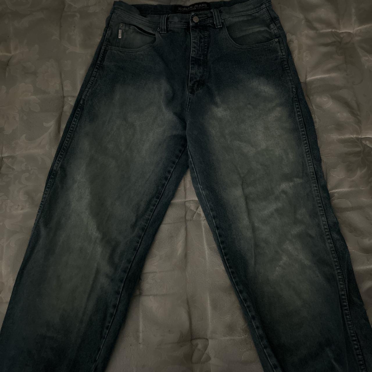 Vintage koman jeans 34/32 - Depop