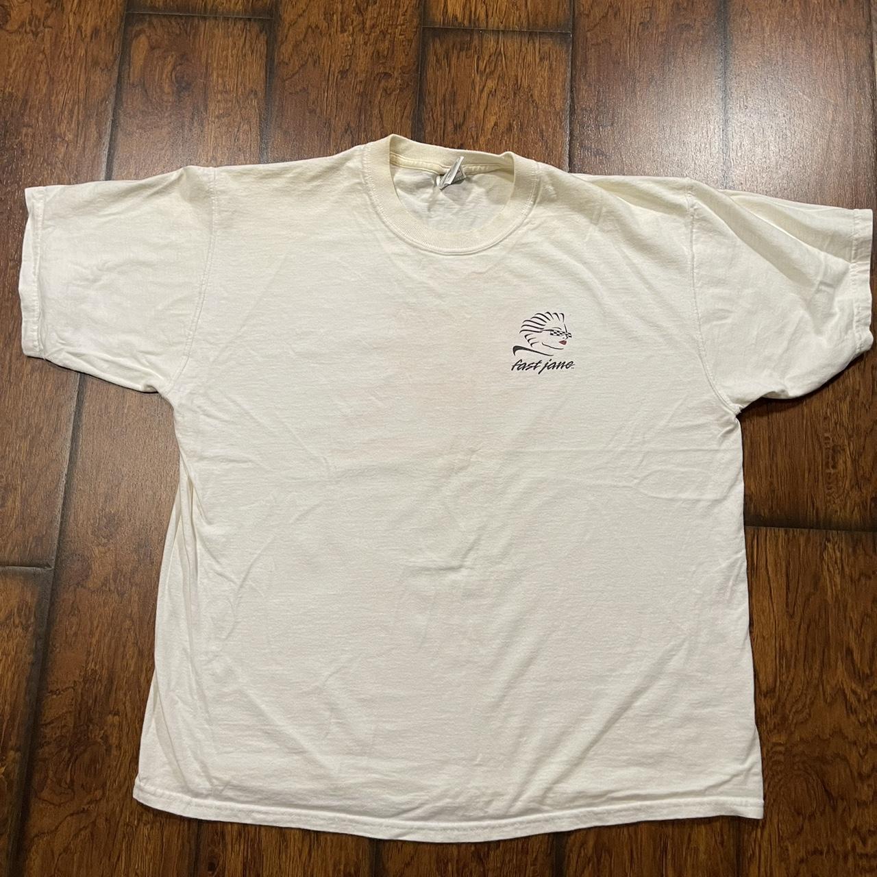 Fruit of the Loom Men's White T-shirt | Depop