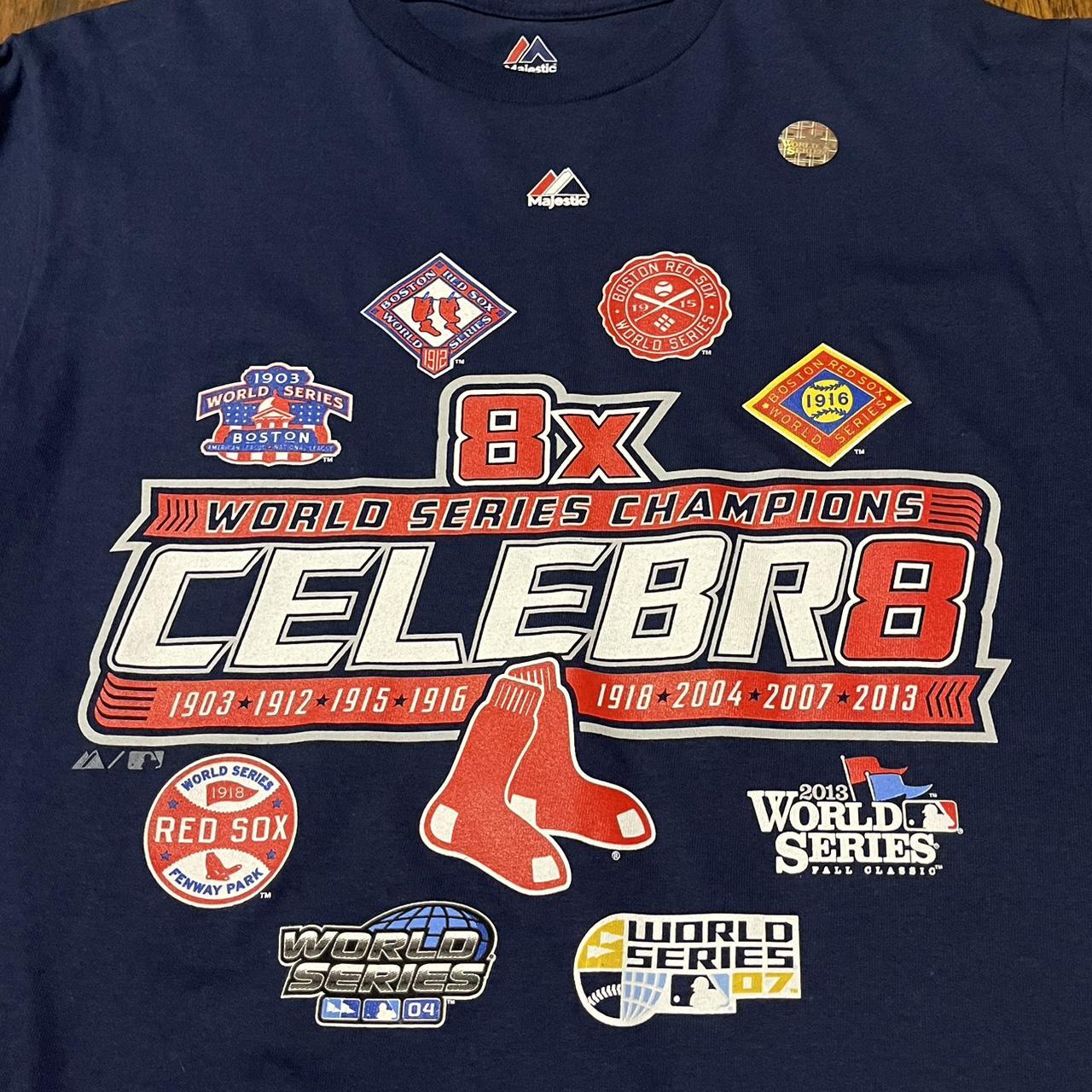 2013 Majestic Boston Red Sox World Series Champions - Depop