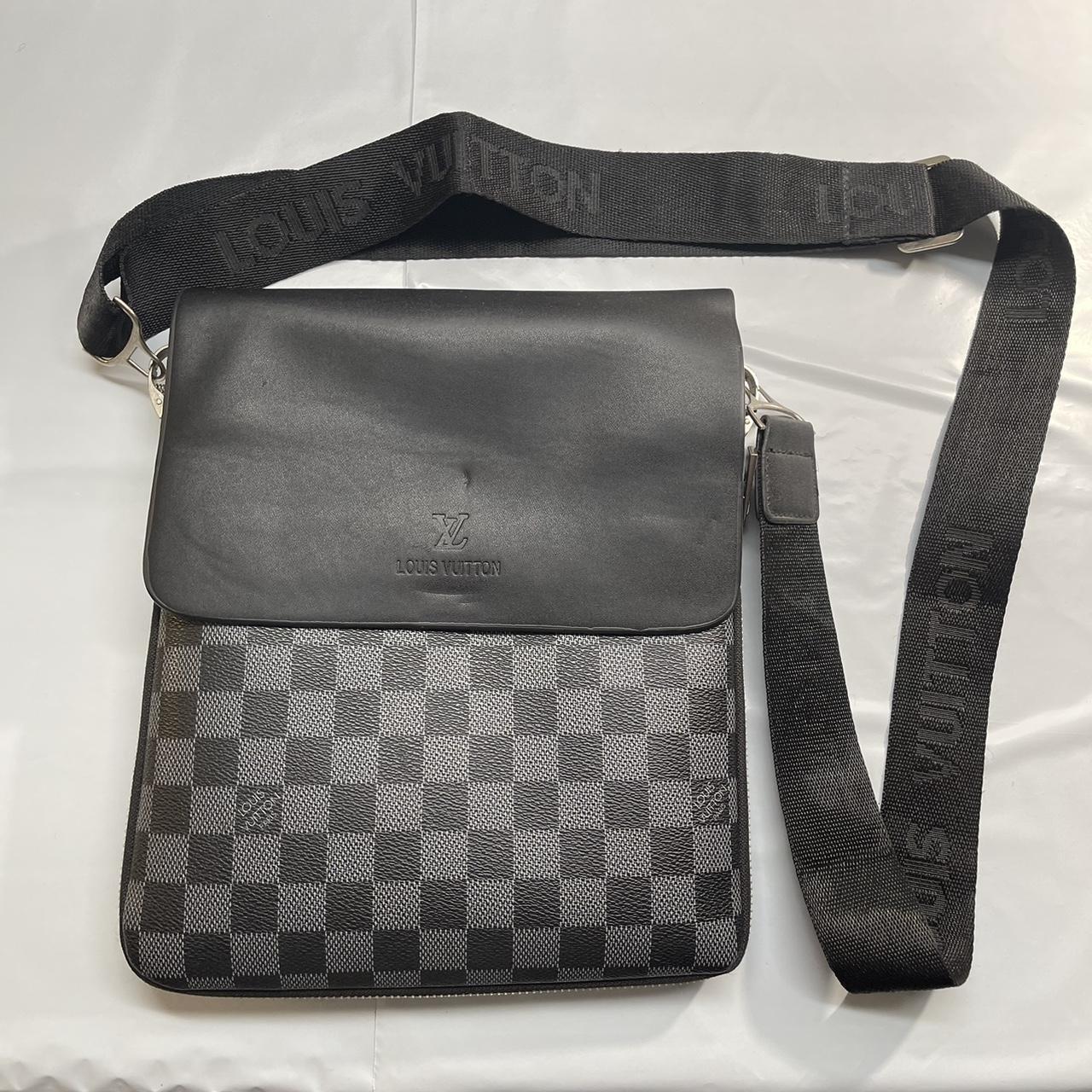 Louis Vuitton messenger bag Lightly used, has small... - Depop