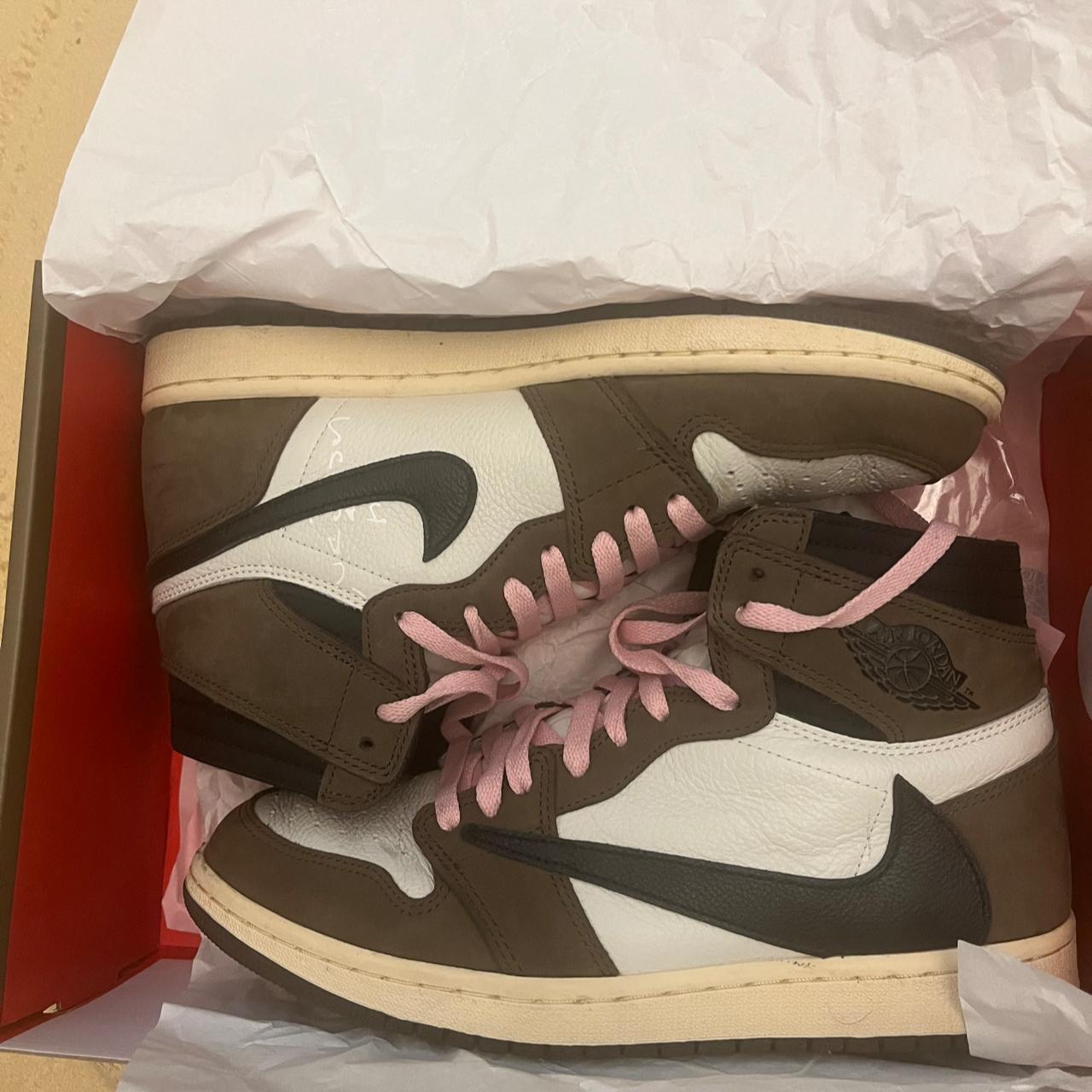 Negotiable Jordan 1 Travis Reverse Mocha Size 9 UK - Depop