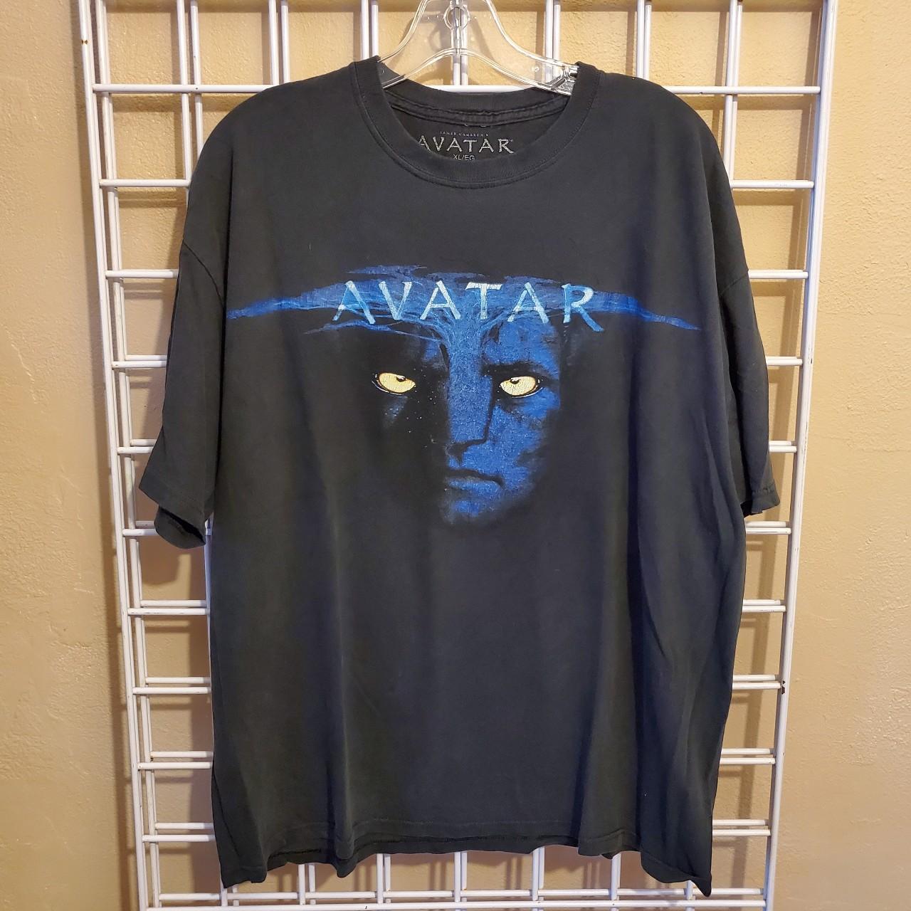 2009 Avatar Movie Promo Shirt Blue good XL T25