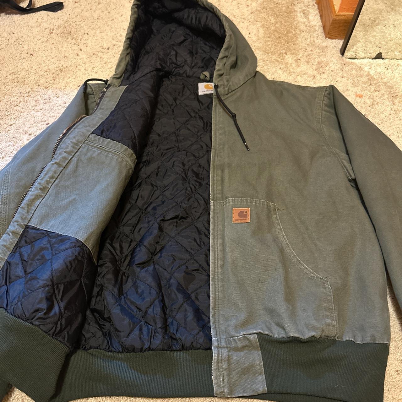 Carhartt sandstone clearance active jacket j130