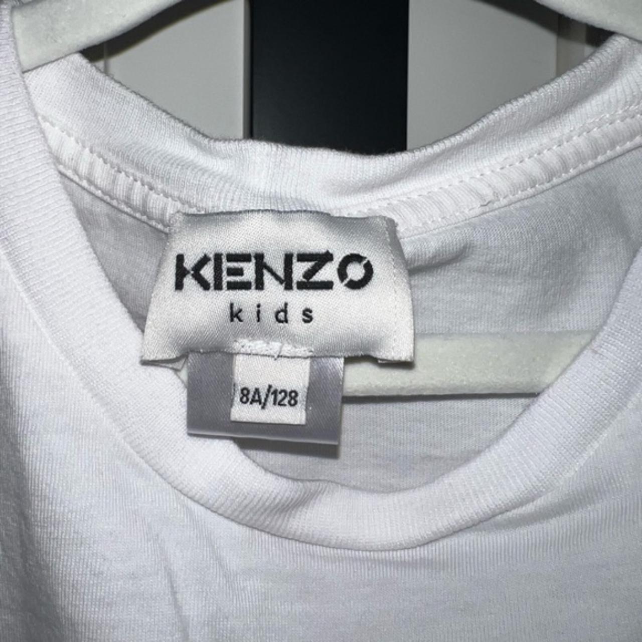 Kenzo Kids ロゴ パーカー 8A 128