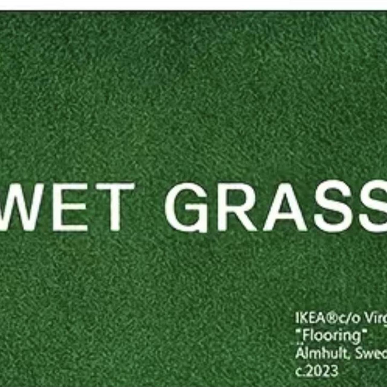 offwhite grass rug