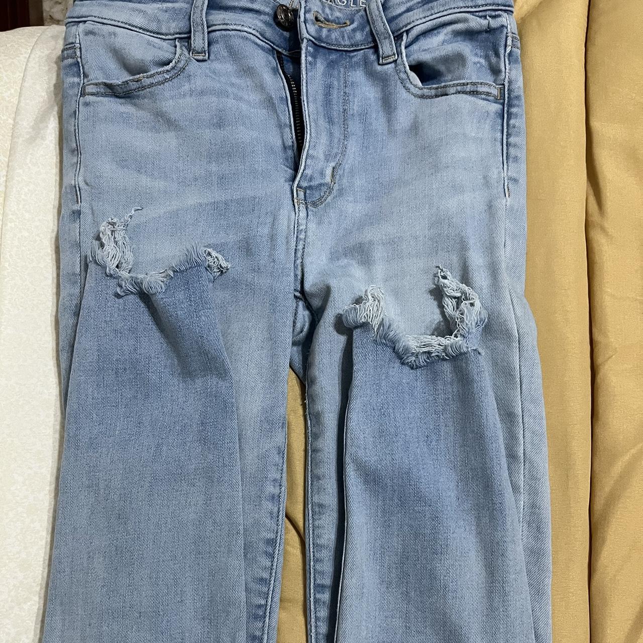 AE skinny dream jean 000 short #jeans #americaneagle - Depop