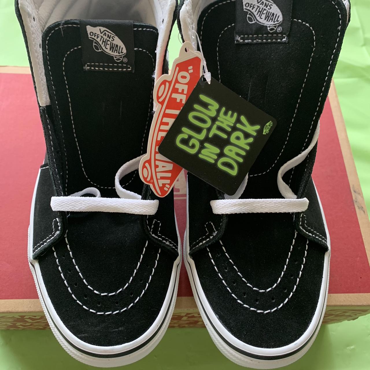 Vans Supreme Sk8-Hi Glow-In-The-Dark Skull