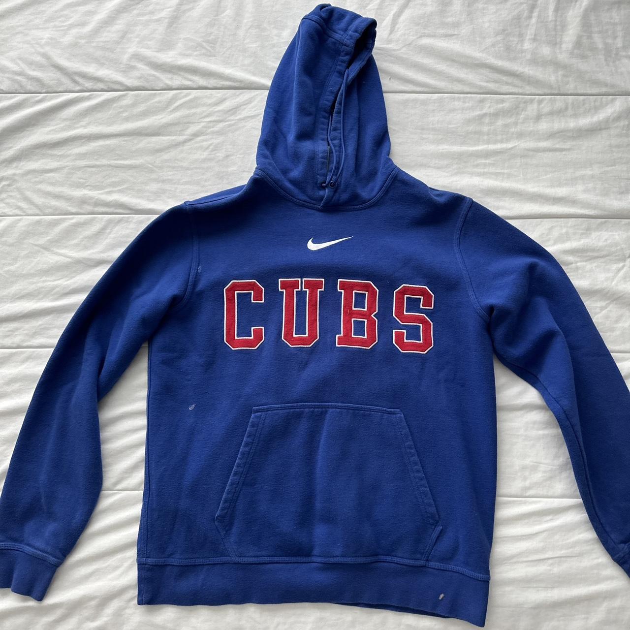 Chicago Cubs x Nike hoodie sz L/M looks a little - Depop