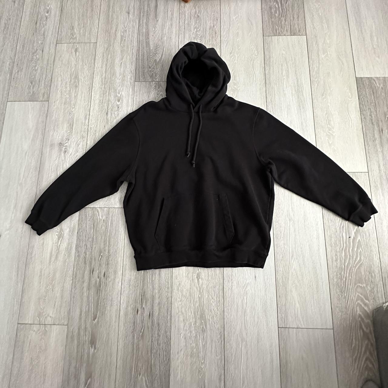 Gap black essentials hoodie size Xl. Really nice... - Depop