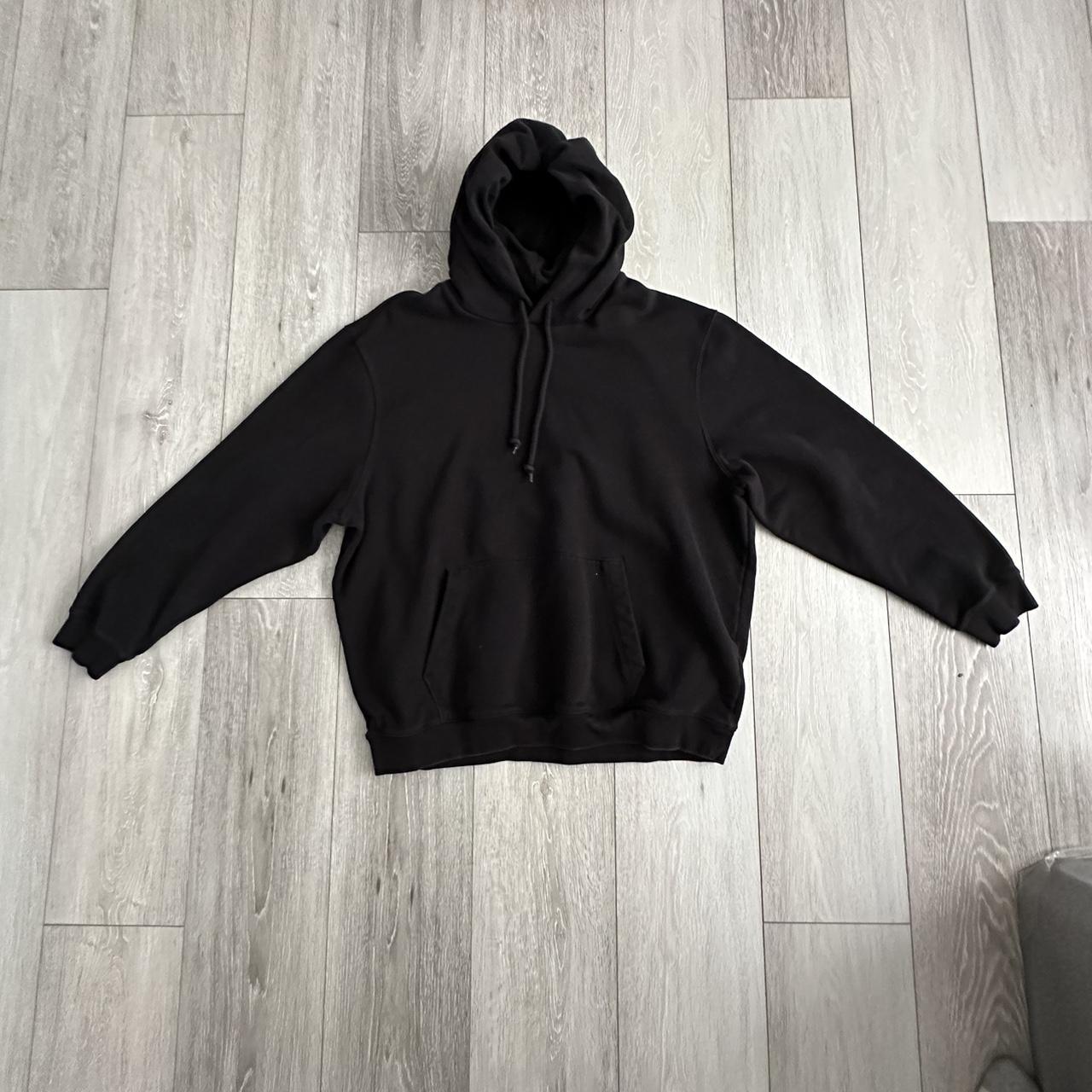 Gap black essentials hoodie size Xl. Really nice... - Depop