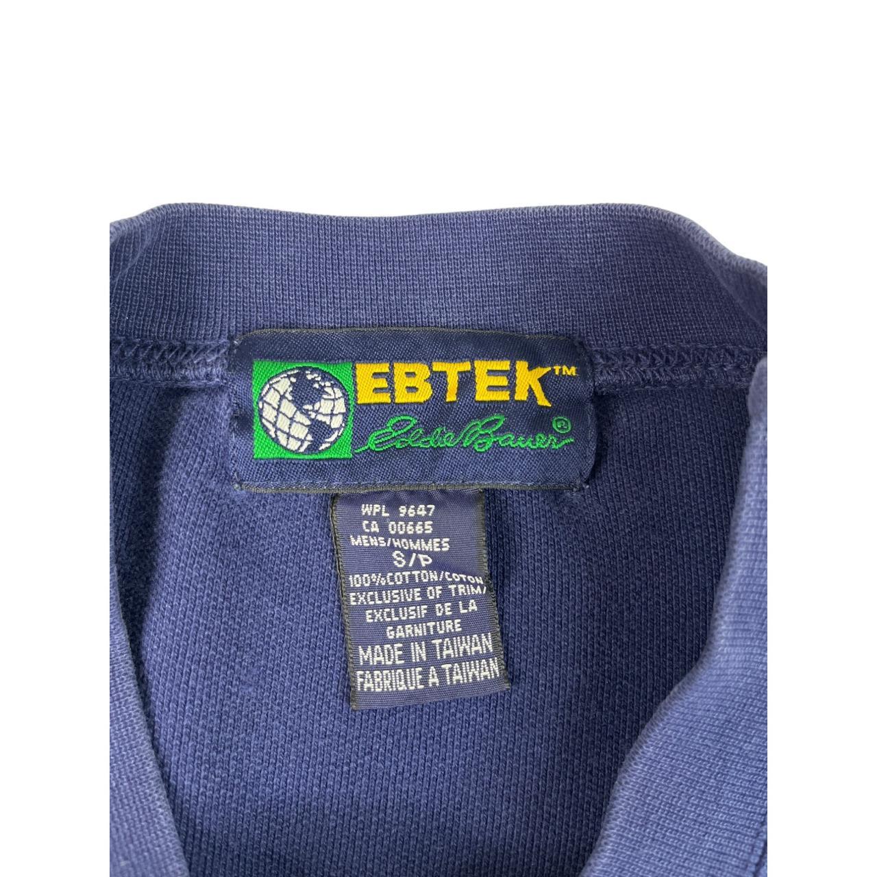 Vintage Y2K Eddie Bauer EBTEK Men's Sweatshirt S/P... - Depop