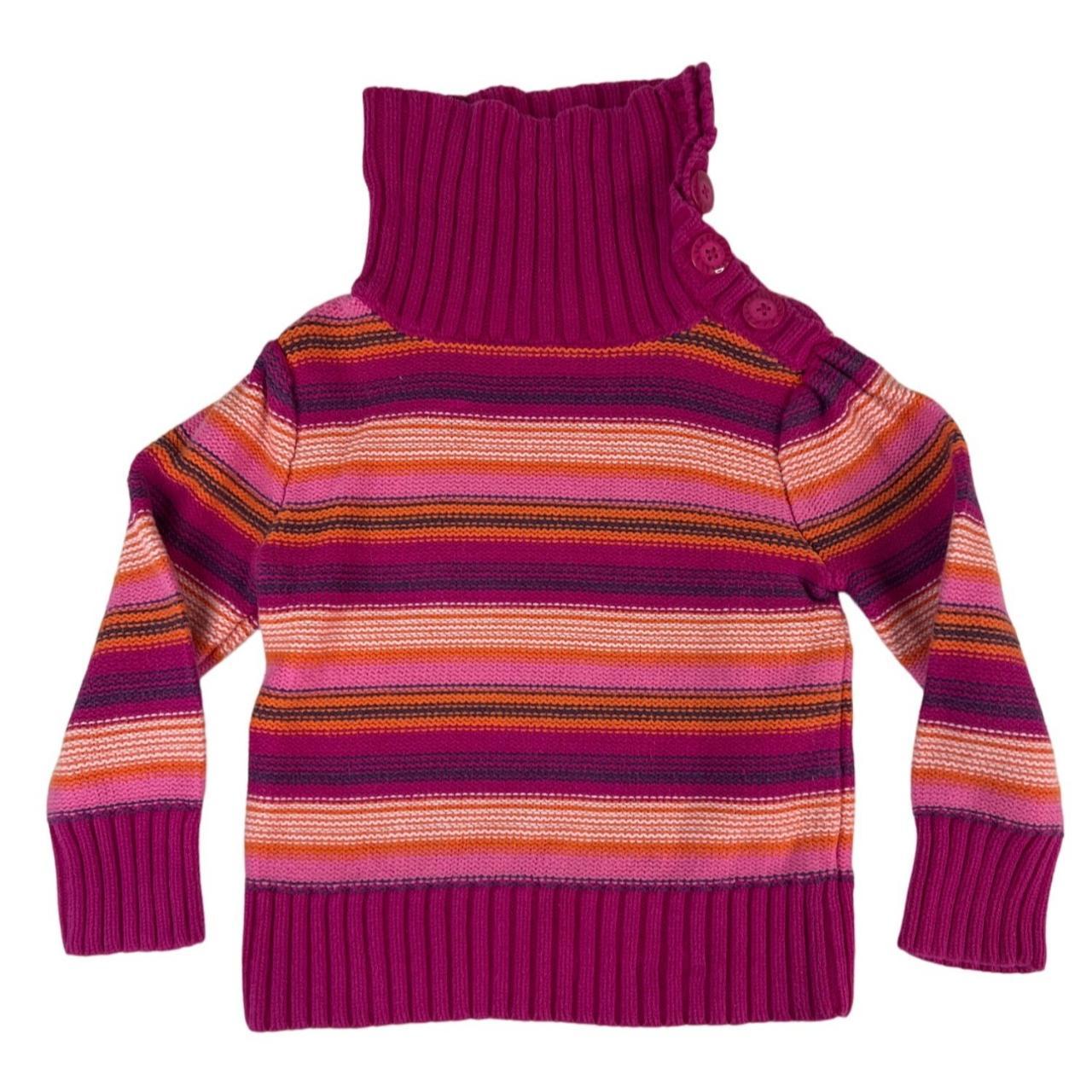 Old Navy Girl's Turtle Neck Sweater 3T Pink