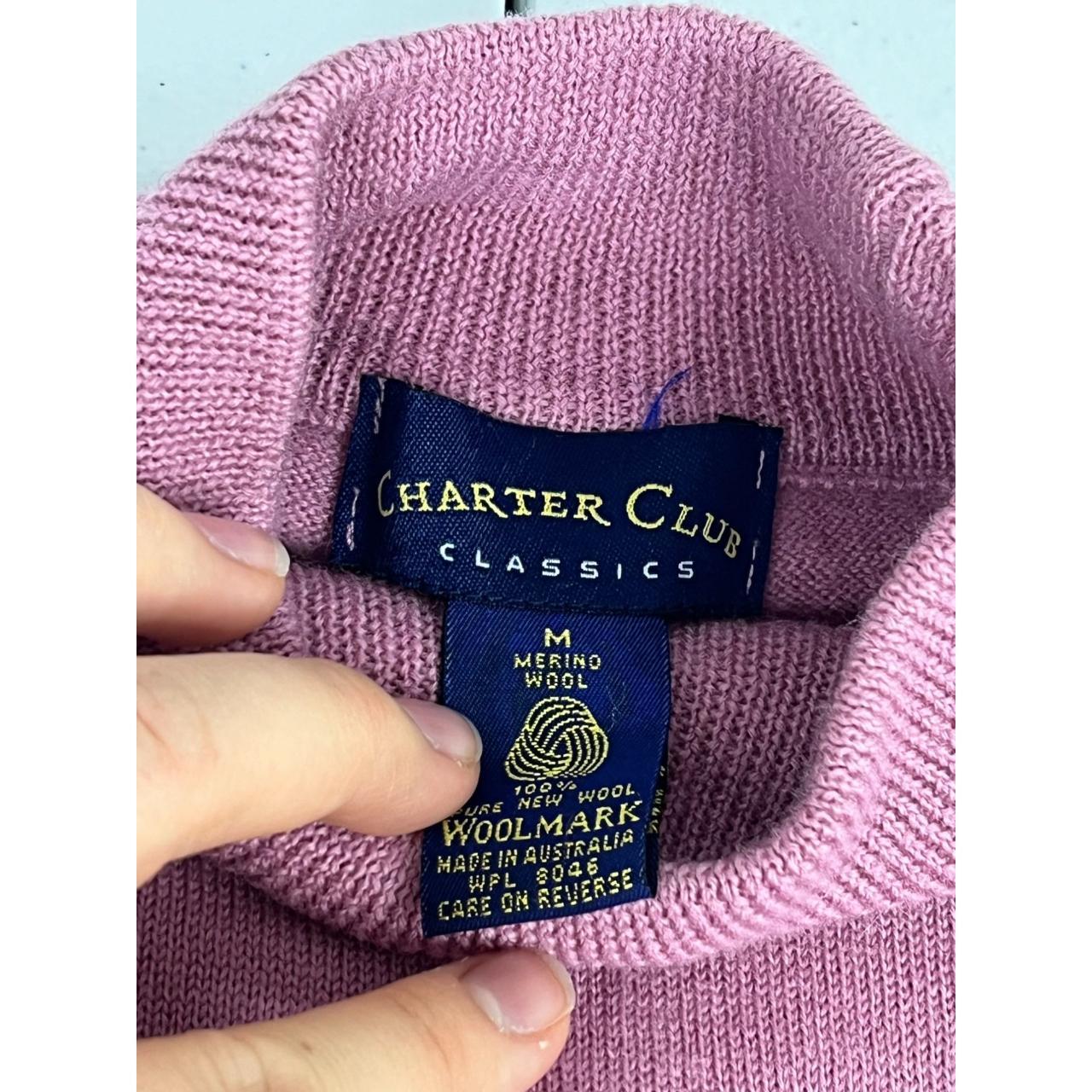 Charter club merino wool sweater best sale