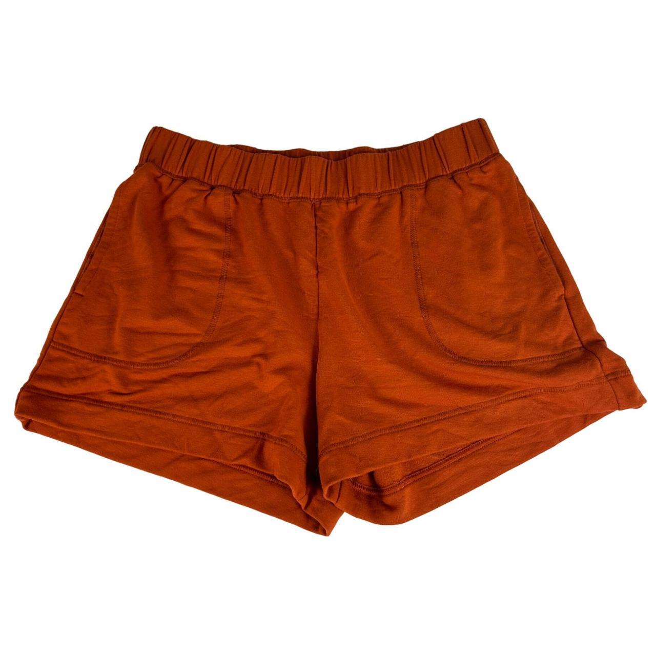 Old navy orange shorts on sale