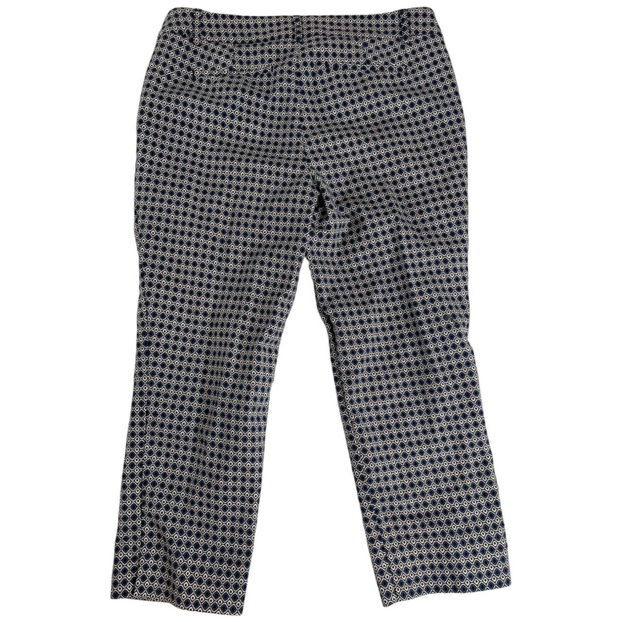 Hilary Radley Diamond Patterned Pull On Capri Depop