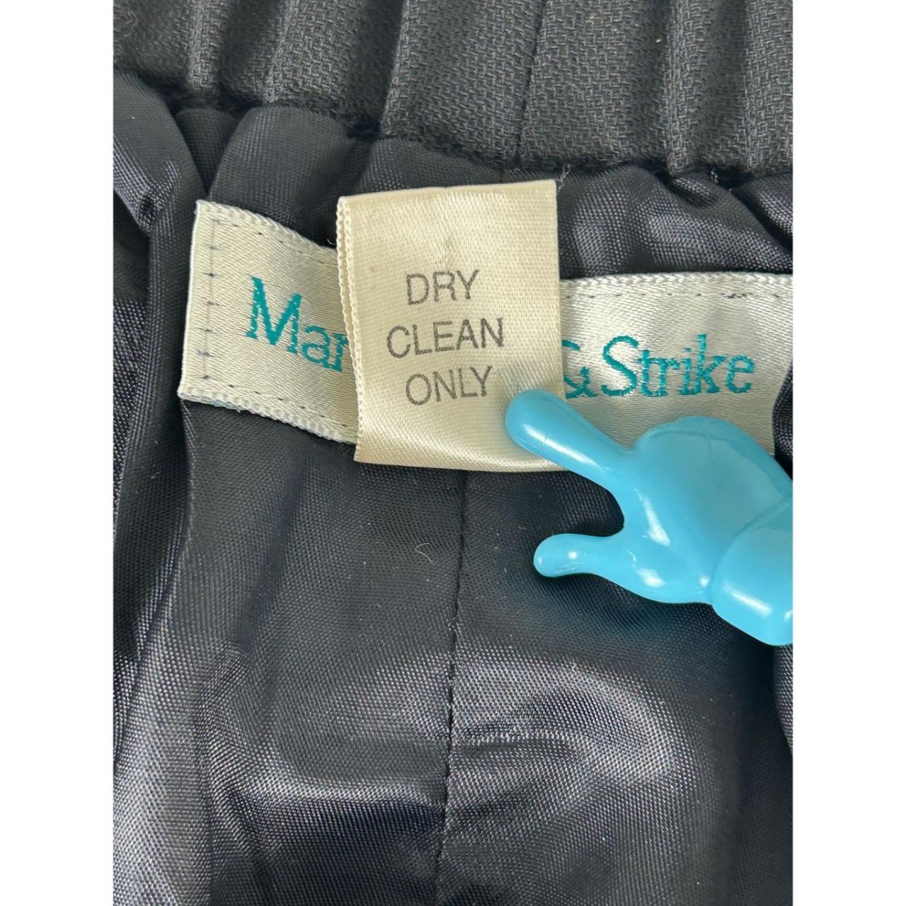 Mark, Fore & Strike Women's Dress Skirt Black Wool... Depop