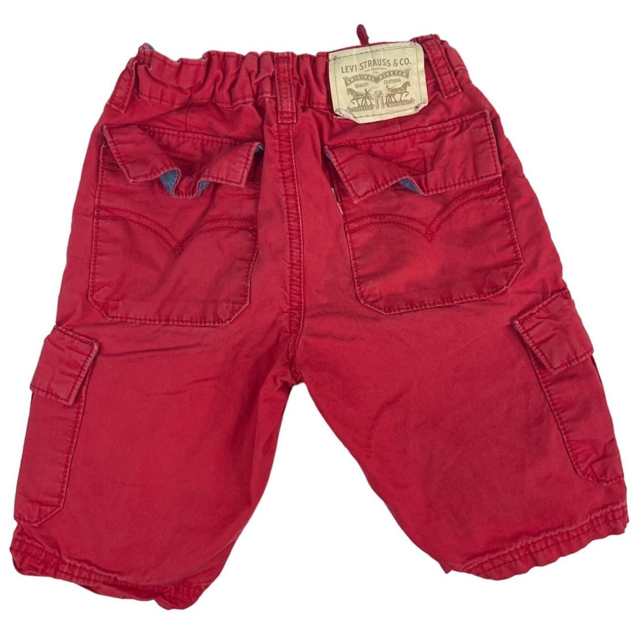 Levi store red Cargo Shorts 2t