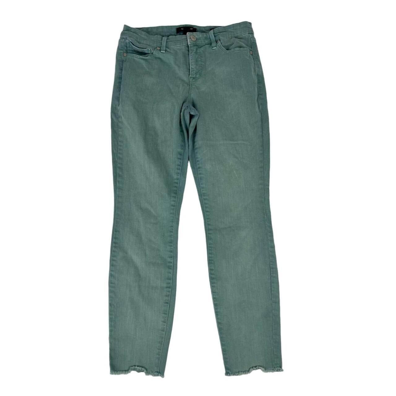 Vintage Women's Skinny Jeans - Green – Nine West Women's Jeans Green Gramercy Skinny …