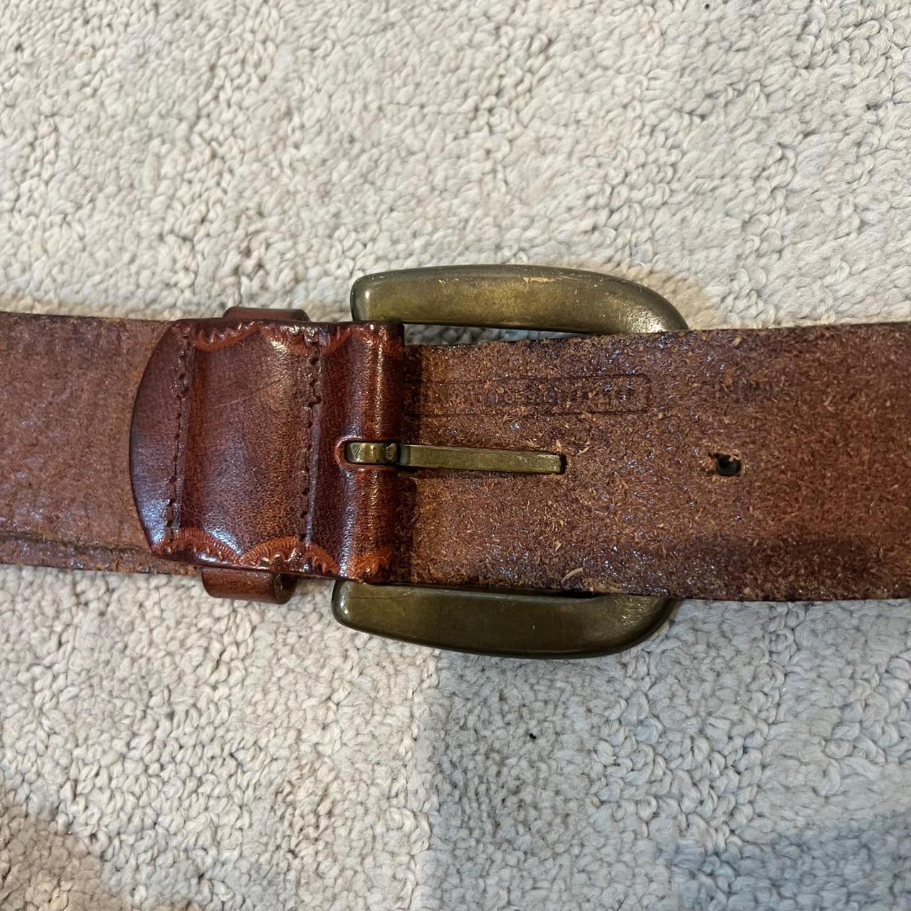 Fossil Women's Belt - Brown – Fossil Tooled Leath… - image 5