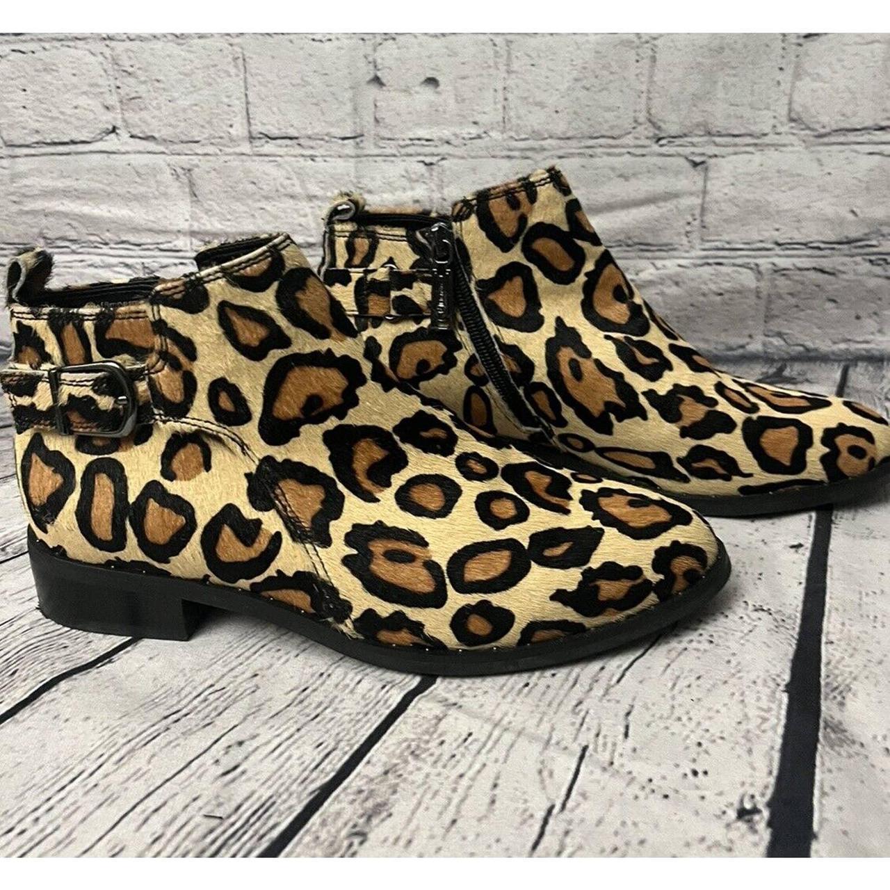 Blondo shop leopard booties