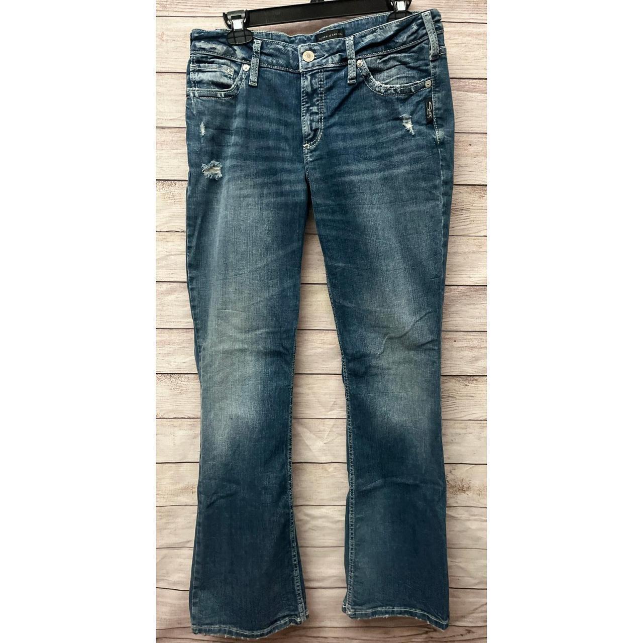 Silver Jeans Co. Women's Bootcut Distressed Jeans… - image 1