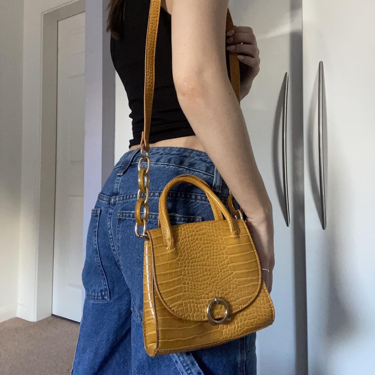 Topshop deals yellow bag