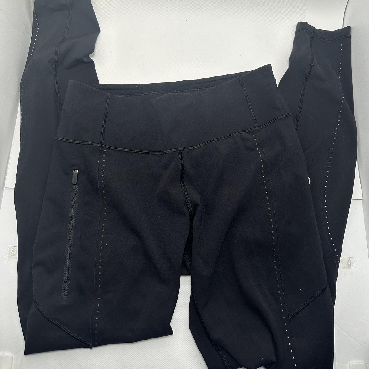 Lululemon leggings with reflective dots up the leg!... Depop