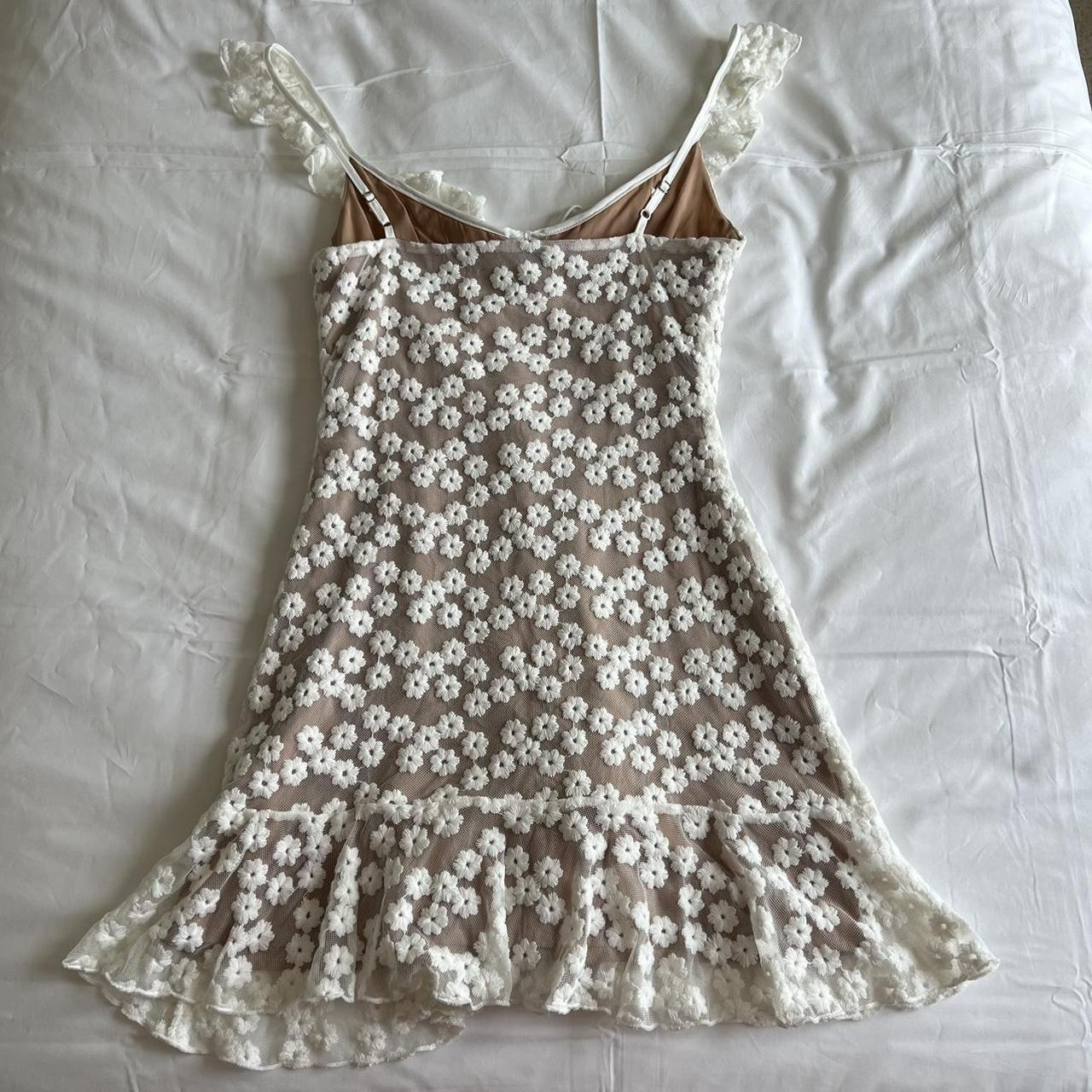 Majorelle Sunbeams White popular Embroidered Mini Dress Size XS