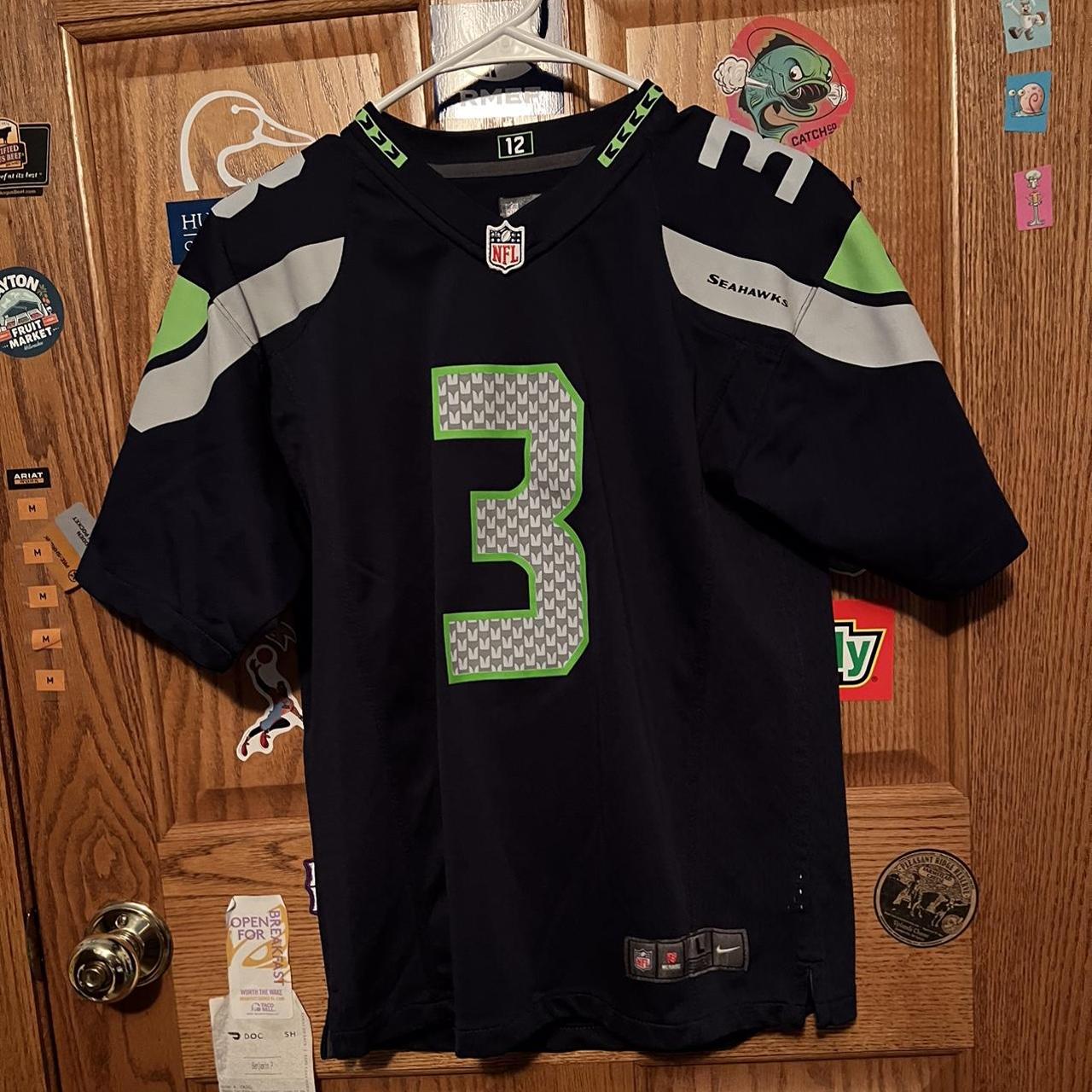 3 Wilson Seahawks jersey large jersey. - Depop