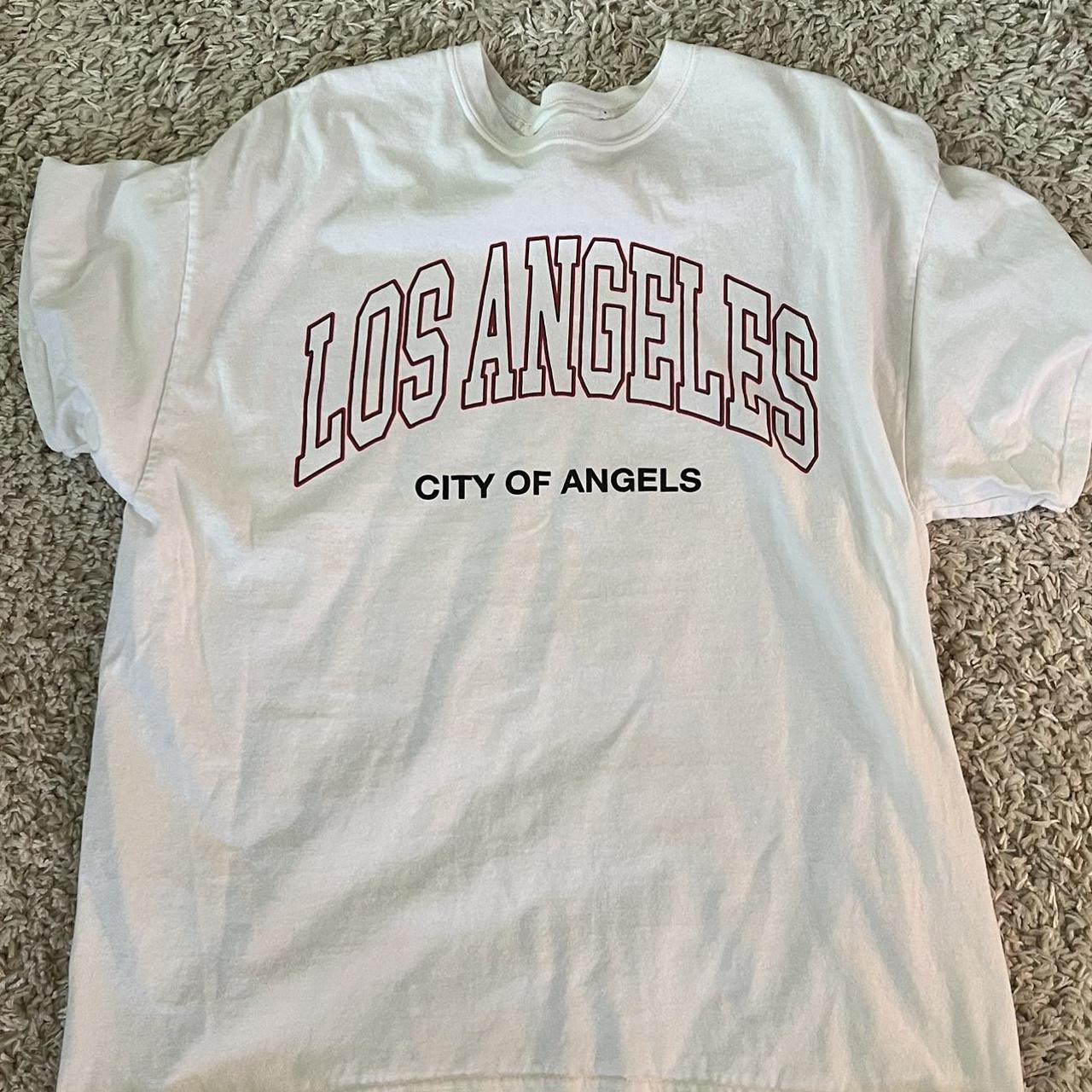 PacSun Men's City of Angels T-Shirt - Black Size Small