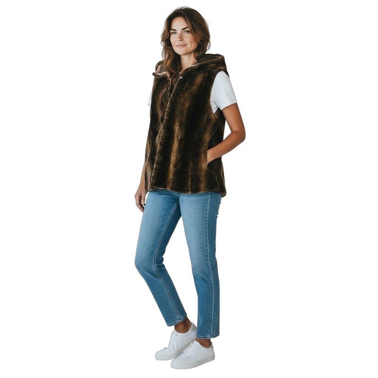 Source Unknown Women's Vest - Brown - M – Maksar … - image 2