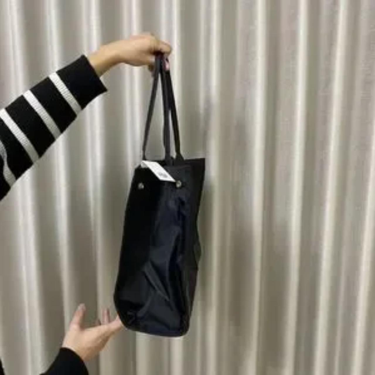 Tory burch outlet black nylon tote