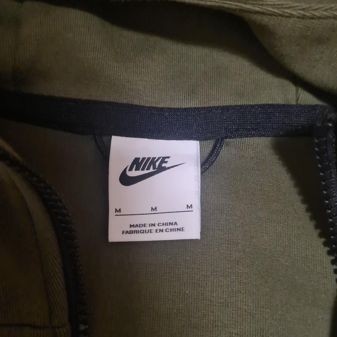 Nike tech fleece khaki full tracksuit - Depop